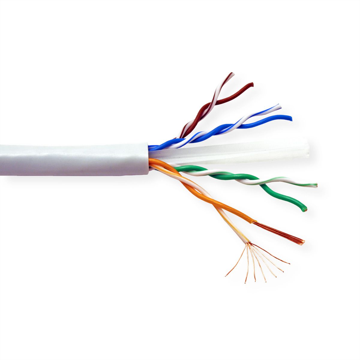 Oeps aantrekkelijk exegese ROLINE UTP Cable Cat.6 (Class E) / Class E, Stranded, 300 m - SECOMP  International AG