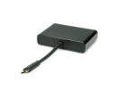 STANDARD Type C - HDMI/VGA Adapter, M/F, black, 0.1 m