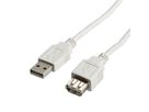USB 2.0 Cable, Type A-A, M - F, 3m