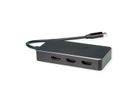 VALUE USB Type C - HDMI Multistream Adapter, 3x HDMI, 4K, M/F