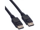 VALUE DisplayPort Cable, DP-DP, LSOH, M/M, black, 1 m