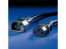 VALUE Monitor Power Cable, IEC 320 C14 - C13, black, 1 m