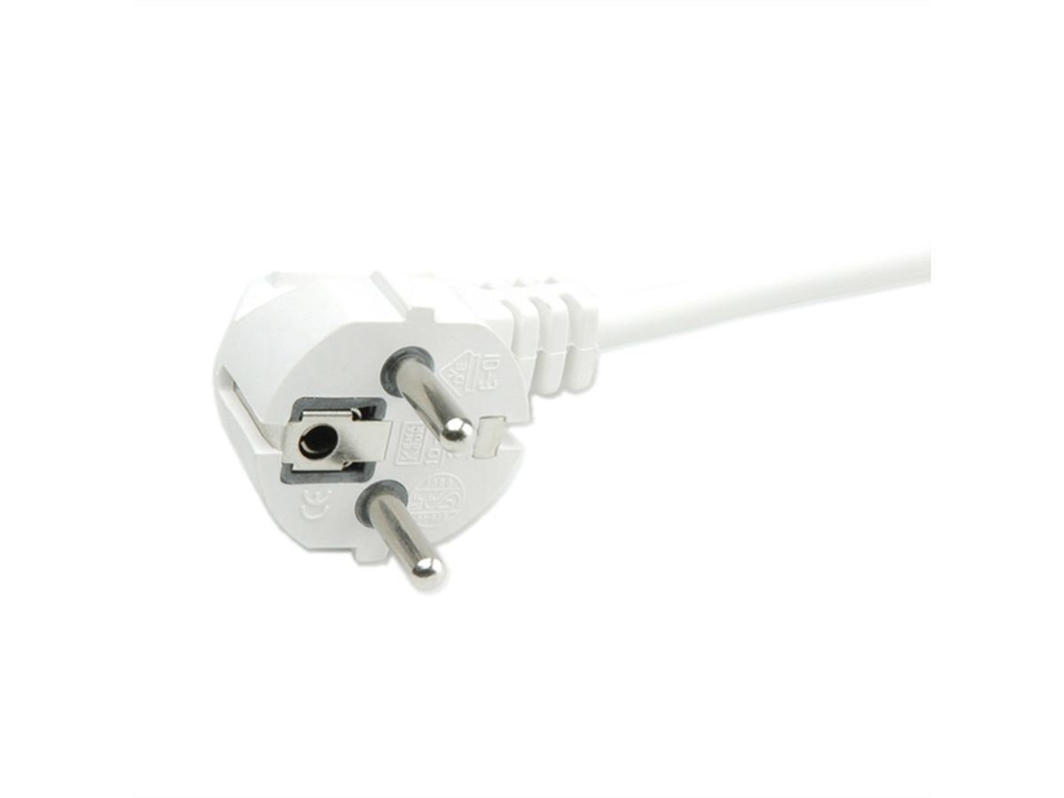 VALUE Power Strip, 3-way, with Switch, white, 1.5 m