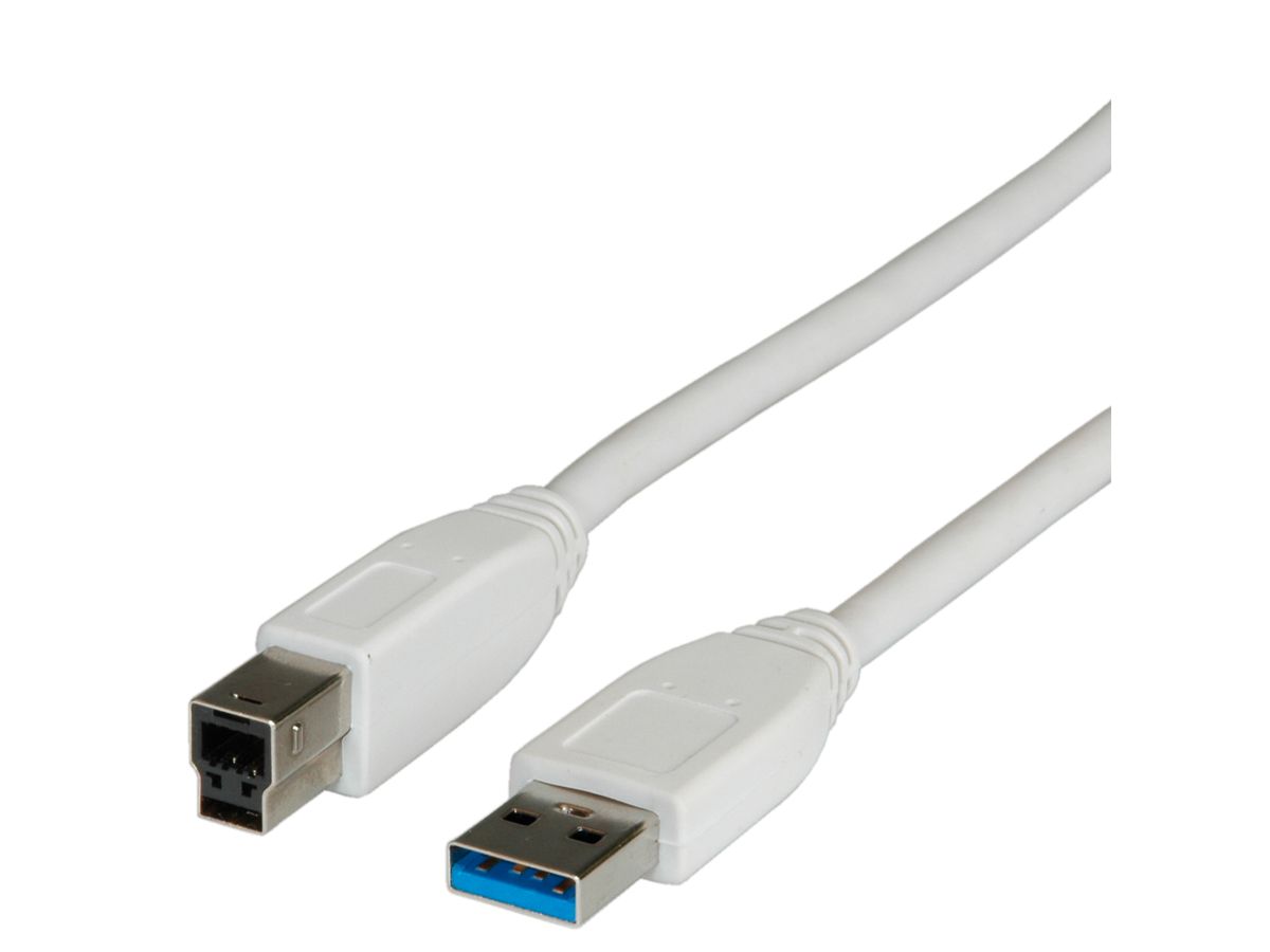 USB 3.2 Gen 1 Cable, Type A M - B M, 3.0 m