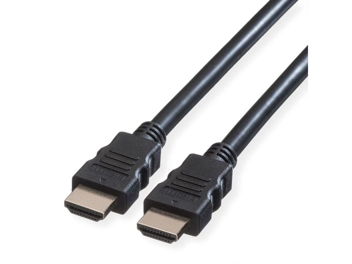 VALUE HDMI 8K (7680 x 4320) Ultra HD Cable + Ethernet, M/M, black, 5 m