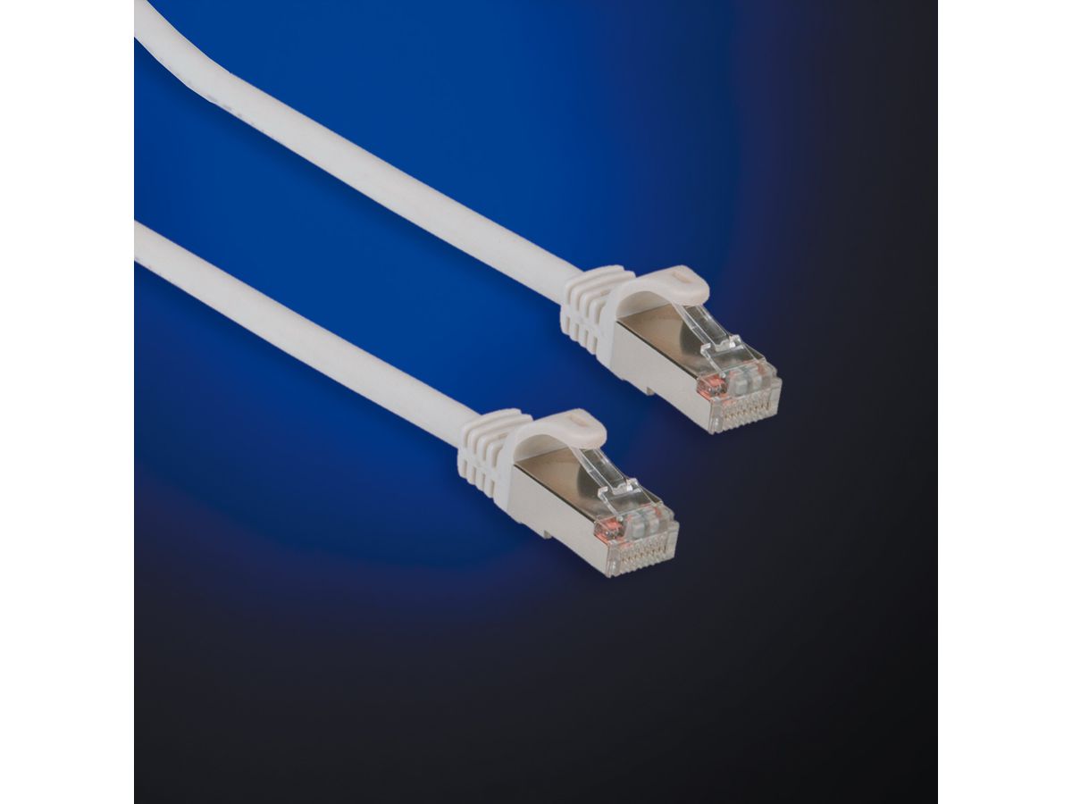 VALUE S/FTP Patch Cord Cat.6 (Class E), halogen-free, grey, 5 m