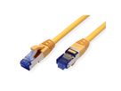 VALUE S/FTP Patch Cord Cat.6A (Class EA), yellow, 15 m