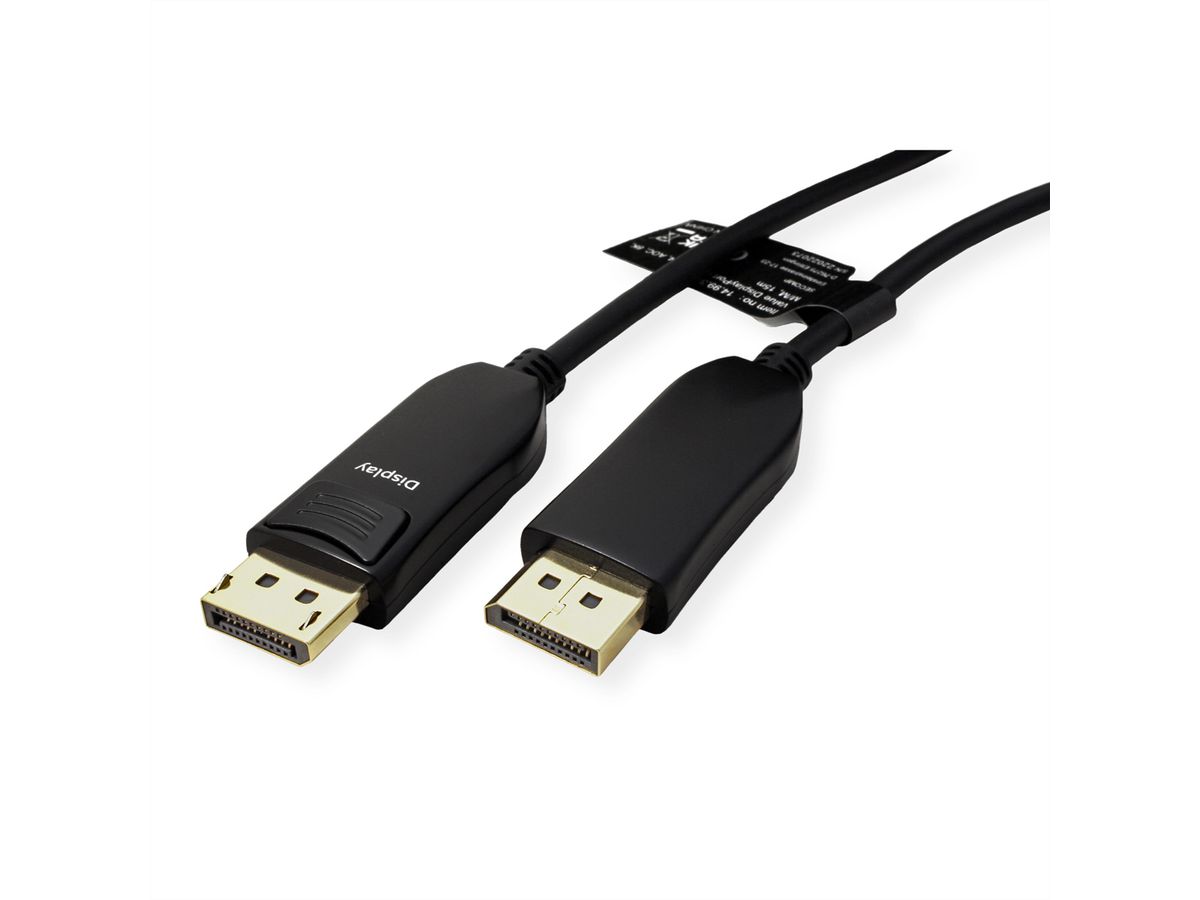 VALUE DisplayPort v1.4 Cable (AOC), M/M, 20 m