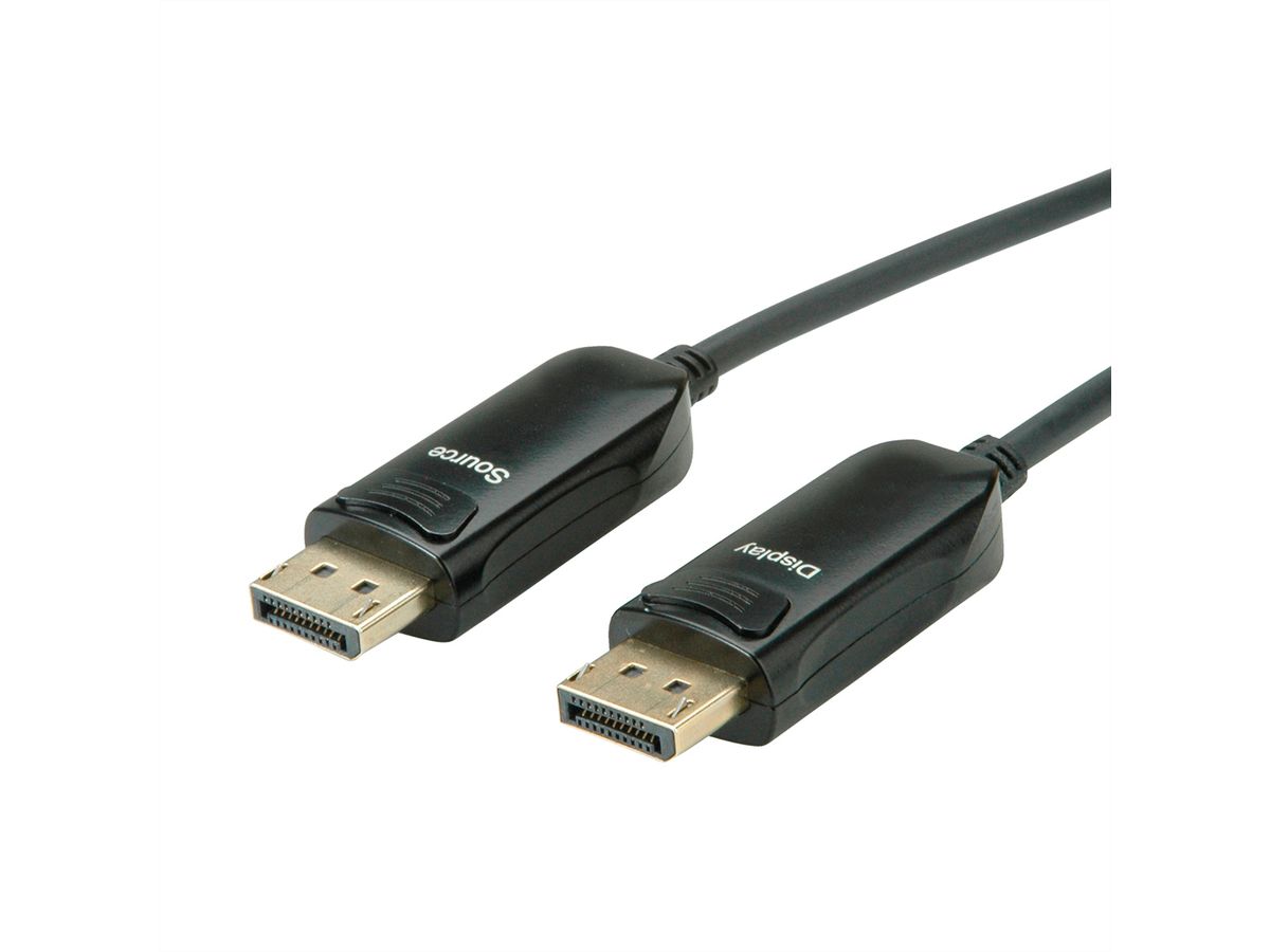 ROLINE DisplayPort v1.4 Cable (AOC), M/M, 20 m