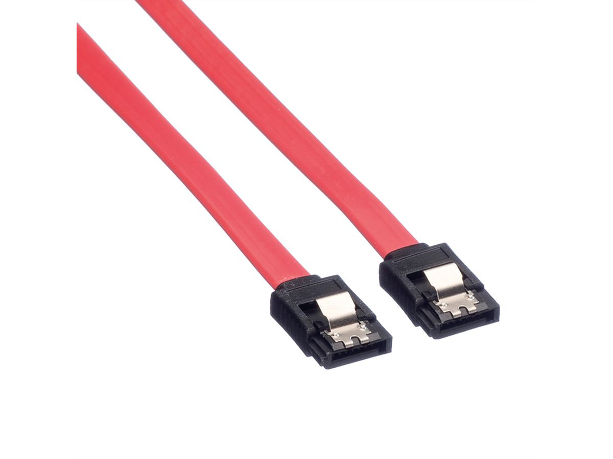 SATA cable (6Gb-adaptive/straight to lower L-type) - ST6-05DL/ID