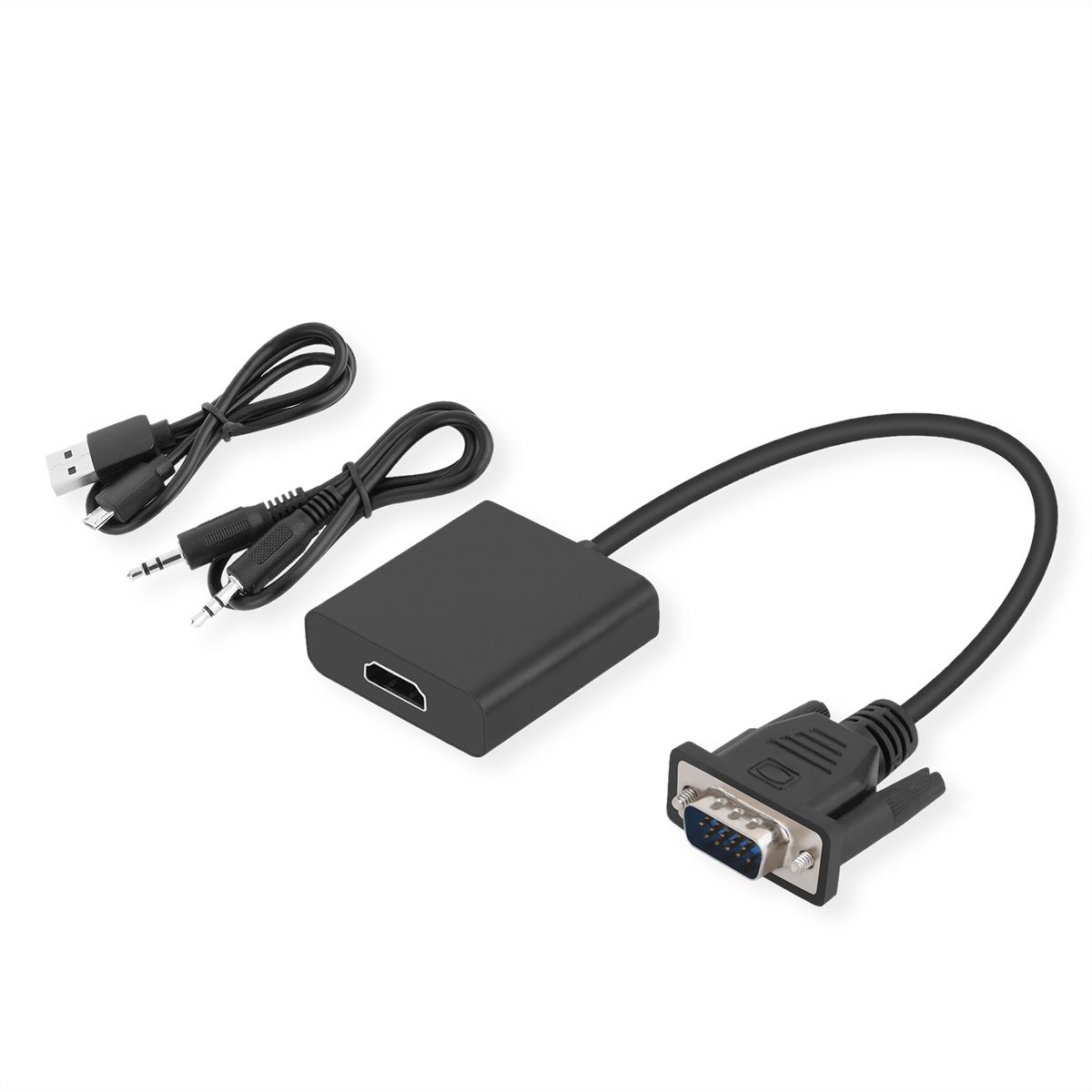 VALUE Câble adaptateur HDMI-VGA, HDMI M-VGA F - SECOMP AG