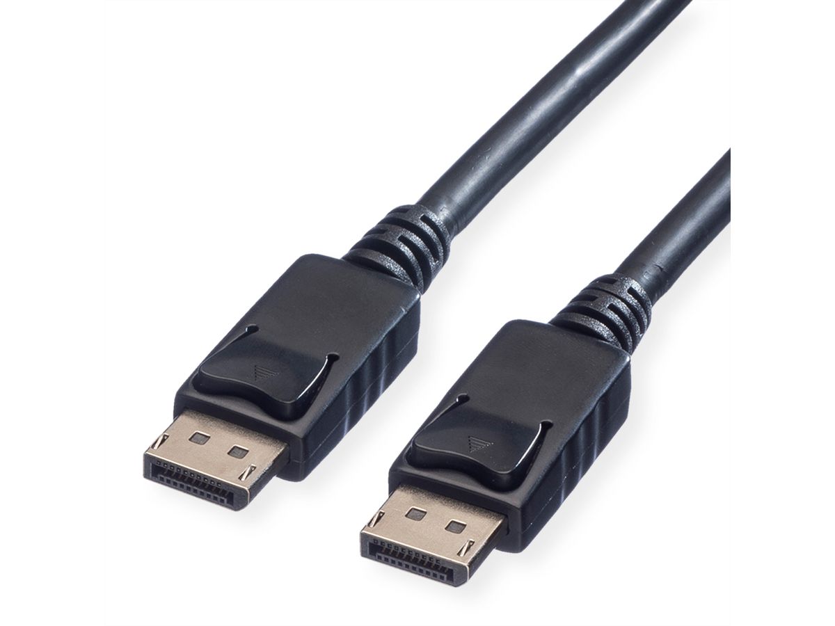 VALUE DisplayPort Cable, DP-DP, LSOH, M/M, black, 10 m
