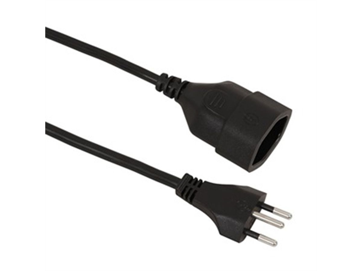 VALUE Extension Cable T12/T13 (CH), black, 5 m