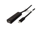 VALUE USB 2.0 Extension Cable, Active with Repeater, A - C, black, 20 m