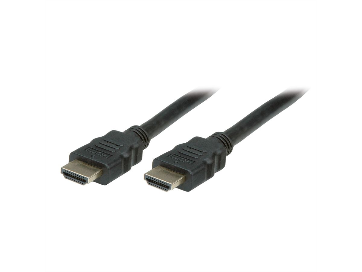 HDMI Ultra HD Cable + Ethernet, M/M, black, 3 m