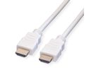 VALUE HDMI High Speed Cable + Ethernet, M/M, white, 10 m