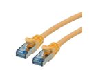 ROLINE S/FTP Patch Cord Cat.6A, Component Level, LSOH, yellow, 7.5 m