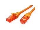 ROLINE UTP Cable Cat.6 Component Level, LSOH, orange, 0.3 m
