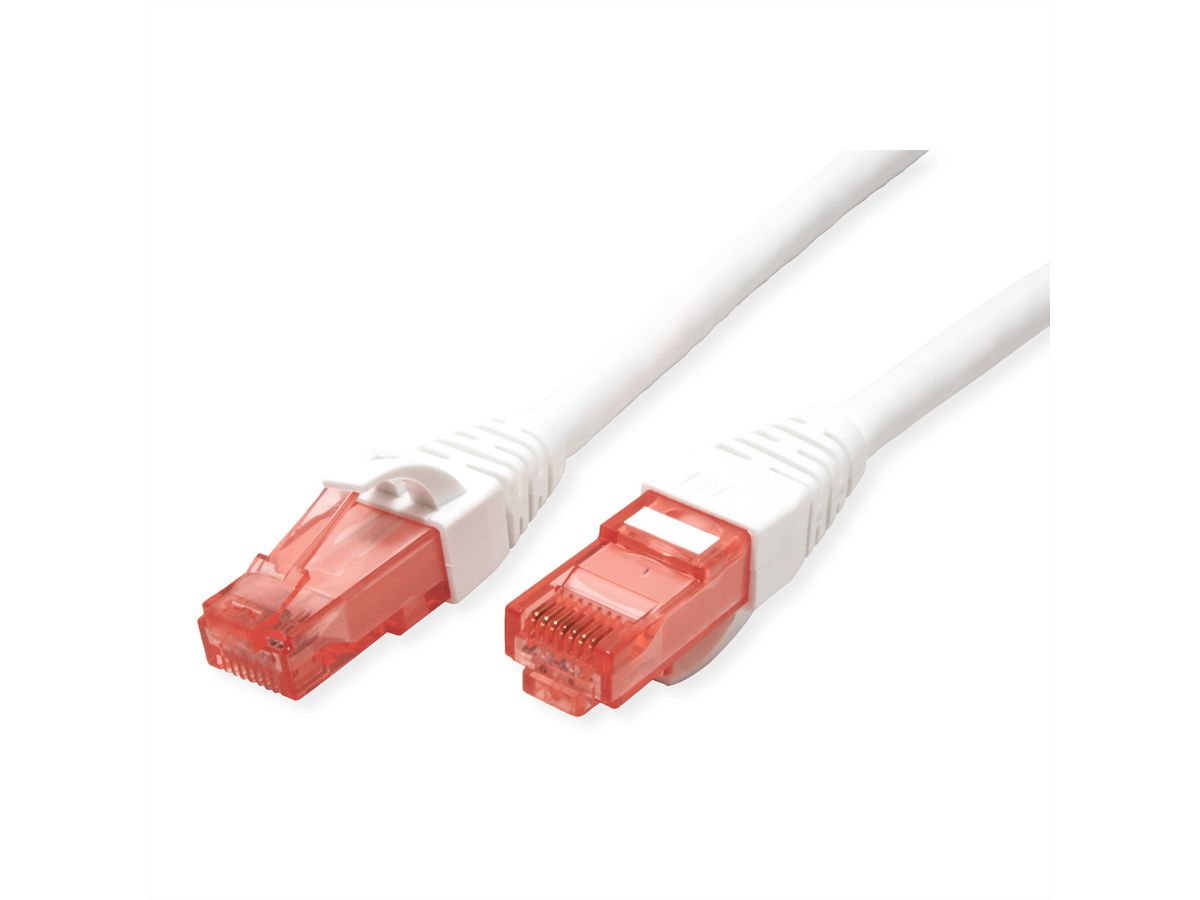 ROLINE UTP Cable Cat.6 Component Level, LSOH, white, 1.5 m