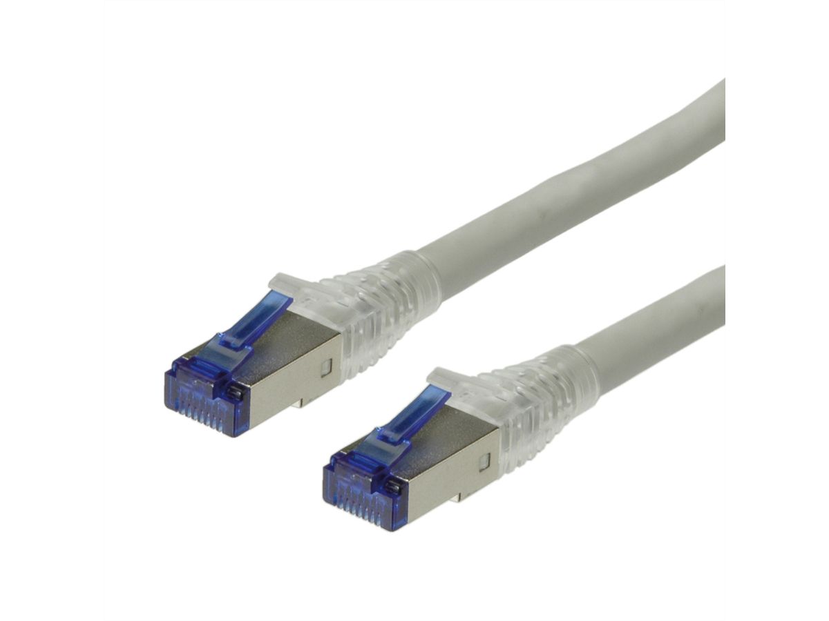 ROLINE S/FTP Patch Cord Cat.6A (Class EA), solid, grey, 20 m