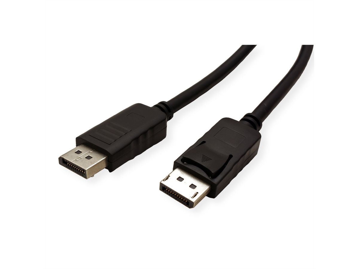 DisplayPort Cable, DP M - DP M, black, 3 m