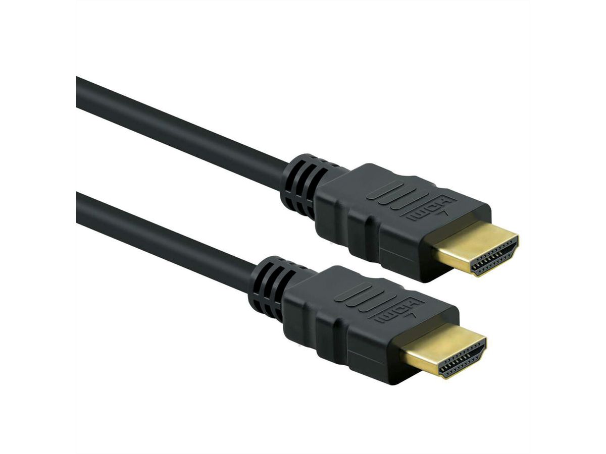 STANDARD HDMI 8K (7680 x 4320) Ultra HD Cable + Ethernet, M/M, black, 2 m