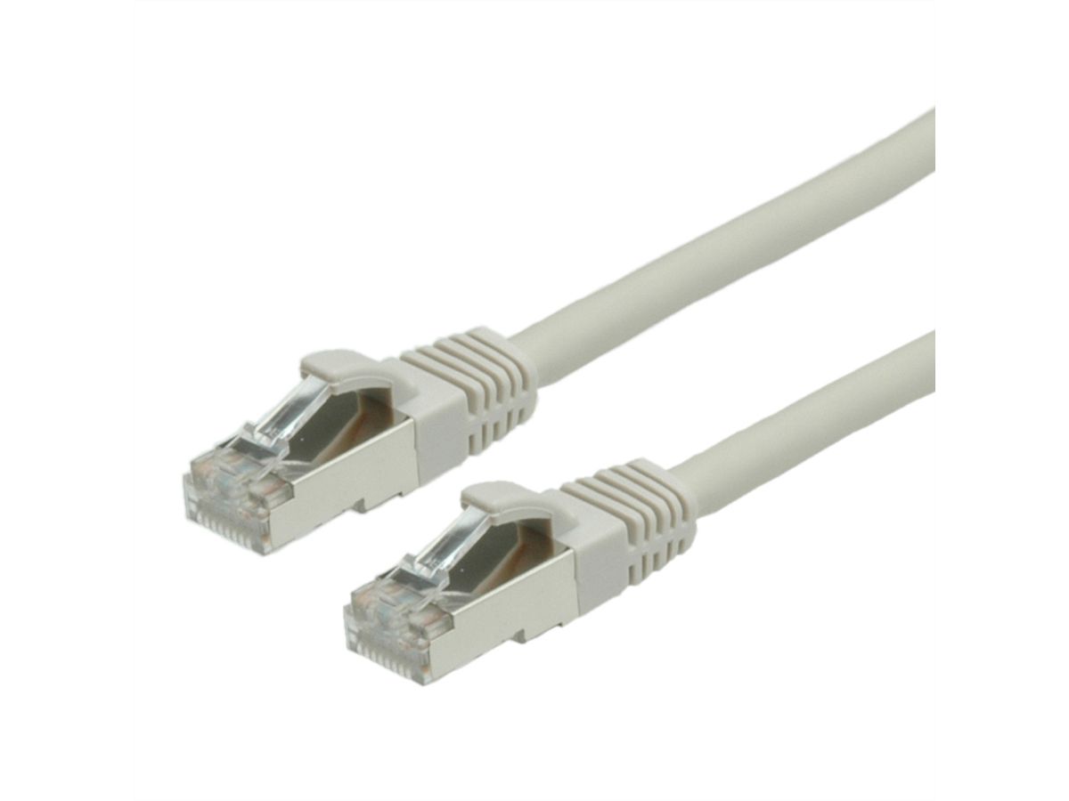 VALUE S/FTP Patch Cord Cat.6 (Class E), halogen-free, grey, 5 m