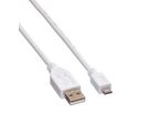 VALUE USB 2.0 Cable, A - Micro B, M/M, white, 0.8 m