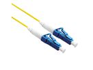 ROLINE Fibre Optic Jumper Cable 9/125µm, OS2, LC/LC, UPC, simplex, LSOH, yellow, 2 m