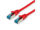 VALUE S/FTP Patch Cord Cat.6A (Class EA), red, 7 m