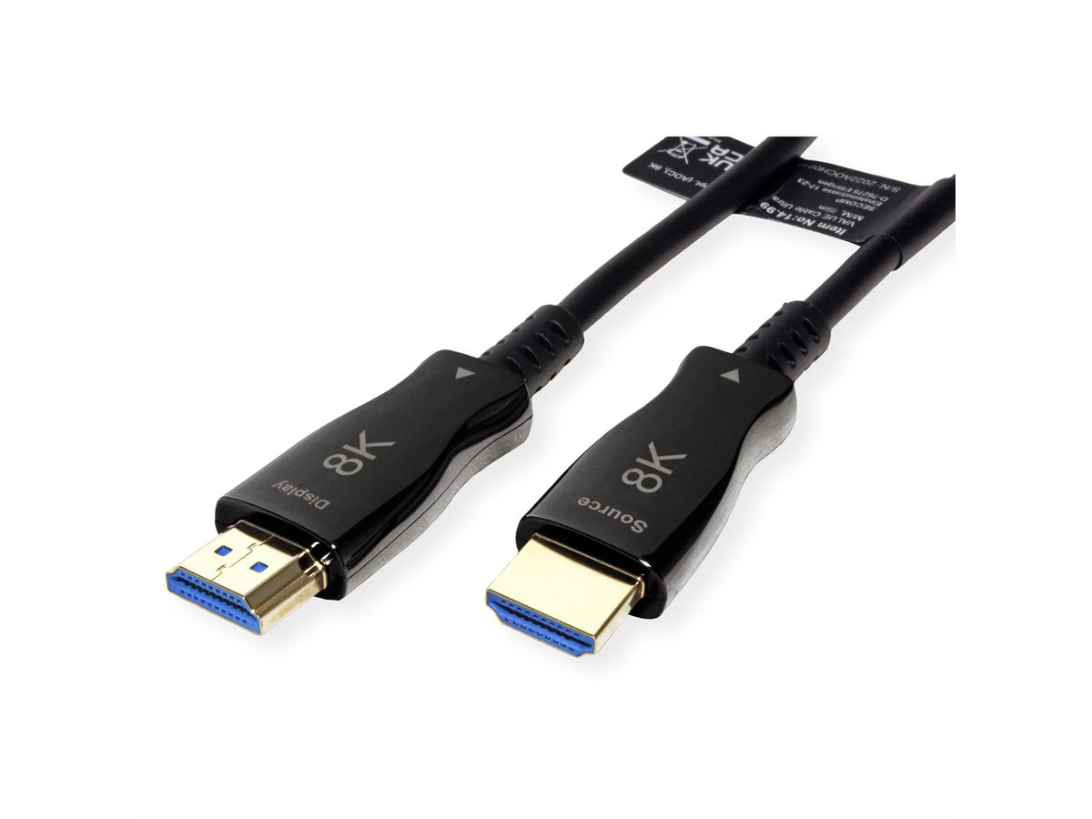 VALUE Cable UHD HDMI Active Optical (AOC), M/M, 15 m