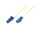 ROLINE Fibre Optic Jumper Cable 9/125µm, OS2, LC/LC, UPC, simplex, LSOH, yellow, 5 m