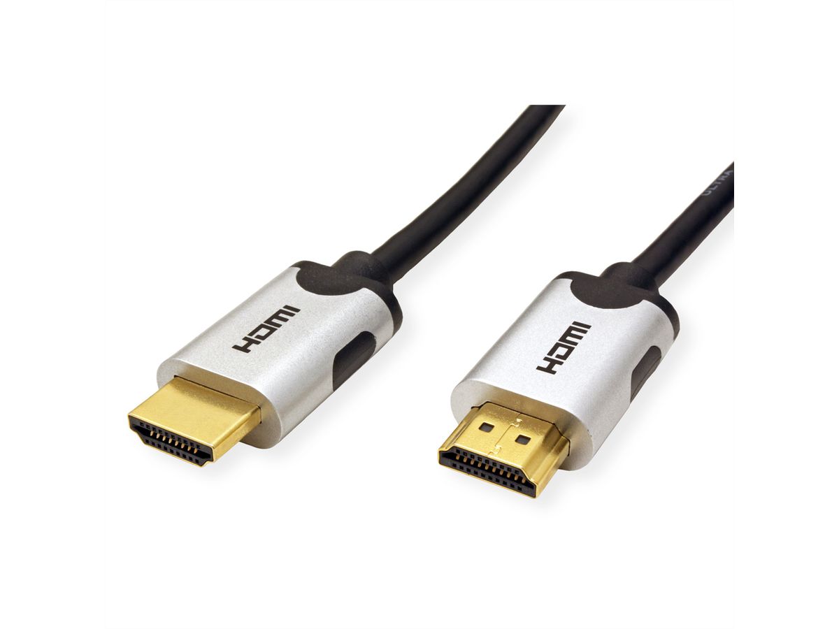 VALUE HDMI 10K Ultra High Speed Cable, M/M, black, 1 m