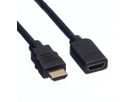 VALUE HDMI High Speed Cable + Ethernet, M/F, 3 m