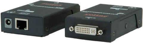ROLINE Prolongateur HDMI A/V via Cat.6A, 4K@60Hz, 30m/45m - SECOMP
